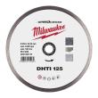 Milwaukee Keramik u. Naturstein, geschlossen Speedcross Diamanttrennscheibe DHTi 125 mm Produktbild