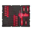 Milwaukee 17-teilige Einlage für PACKOUT Koffer mit Schubladen Feinschraubendreher Einlage Produktbild img1 S