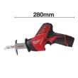 Milwaukee Akku-Kompakt-Säbelsäge C12HZ-0 Produktbild img3 S