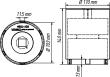 HAZET Nkw Zapfenschlüssel Satz 4937-103/3 ∙ 3/4 Zoll (20 mm) Vierkant hohl ∙ 3-teilig Produktbild img5 S