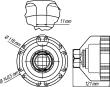 HAZET Nkw Zapfenschlüssel Satz für Hinterachse MAN 4937-111/2 ∙ 1 Zoll (25 mm) Vierkant hohl ∙ 2-teilig Produktbild img6 S