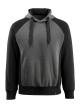 MASCOT® Regensburg Kapuzensweatshirt Größe 4XL, dunkelanthrazit/schwarz Produktbild img1 S