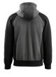 MASCOT® Regensburg Kapuzensweatshirt Größe 4XL, dunkelanthrazit/schwarz Produktbild img3 S