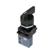 RIEGLER 3/2-Miniventil, manuell, Drehhebel, NC, monostabil, 4 mm seitlich Produktbild img1 S
