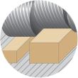 Holzkraft Stahl-Gliedereinzugswalze an 1. Position Produktbild img2 S