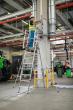 MUNK Plattformleiter FlexxStep 6 Sprossen mit Teleskopaufsatz Produktbild img2 S
