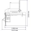Holzkraft Formatkreissäge minimax sc 2c mit Vorritzeinrichtung Produktbild img6 S