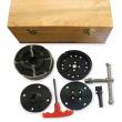 Holzstar Vier-Backenfutter M33 x 3,5, Profi-Set Produktbild