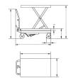 Unicraft Scherenhubtisch FHT 500 Produktbild img8 S