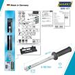 HAZET Drehmomentschlüssel 6290-1CT ∙ Drehmomentbereich min-max: 5 – 60 Nm ∙ Genauigkeit: 2% ∙ 9 x 12 mm Einsteck-Vierkant hohl ∙ Länge: 306 mm Produktbild img4 S