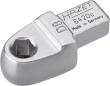 HAZET Einsteck-Halter für Bits 6420C ∙ 9 x 12 mm Einsteck-Vierkant massiv ∙ 5/16 Zoll (8 mm) Sechskant hohl ∙ Länge: 41,5 mm Produktbild img1 S