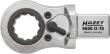 HAZET Einsteck-Ratschen-Ringschlüssel 6606D-16 ∙ 14 x 18 mm Einsteck-Vierkant massiv ∙ Außen Doppelsechskant Profil ∙ SW 16 mm Produktbild img5 S