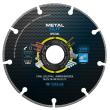 Nozar Diamant Trennscheibe / 125 x 22,23 mm / Metal Cut / Segmentbreite 1,2 mm / 10 Segmente / segmentiert Produktbild img1 S