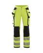 Damen High Vis Arbeitshose 4-Wege-Stretch Produktbild img1 S