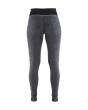 Damen Unterhose WARM, 100% Merinowolle Mittelgrau/Schwarz S Produktbild img2 S