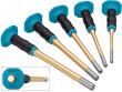 HAZET Splinttreiber Satz ∙ mit Handschutz ∙ lang 751LHS/5-1 ∙ 5-teilig Produktbild img1 S