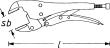 HAZET Gripzange ∙ selbsteinstellend 755-6A ∙ Länge: 161 mm Produktbild img8 S