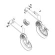 MUNK Rollensatz Stützteil elektr. Ableitfähig Produktbild img2 S