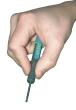 HAZET Clip-Schraubendreher 805C-25 ∙ Schlitz Profil ∙ SW 0,4 x 2,5 mm Produktbild img4 S