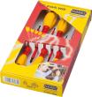 HAZET HAZET Schraubendreher Satz ∙ schutzisoliert 810/6VDE ∙ Schlitz Profil, Kreuzschlitz Profil PH ∙ 6-teilig ∙ 0,4 x 2,5 – 0,8 x 4 ∙ PH1 – PH2 Produktbild img5 S