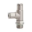 RIEGLER T-Steckverschraubung L-Form »metallica«, drehbar, M3 a. Ø 3 mm Produktbild img1 S
