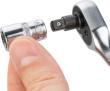 HAZET Umschaltknarre ∙ Vollstahl ∙ für Bits 863MBIT ∙ 1/4 Zoll (6,3 mm) Sechskant hohl ∙ Länge: 89 mm Produktbild img2 S