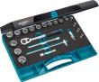HAZET Steckschlüssel Satz 880-2 ∙ 3/8 Zoll (10 mm) Vierkant hohl ∙ Außen Sechskant-Tractionsprofil ∙ 22-teilig ∙ 6 – 22 Produktbild img1 S