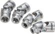 HAZET Steckschlüssel Satz 880G-E/4 ∙ 3/8 Zoll (10 mm) Vierkant hohl ∙ Außen TORX® Profil ∙ 4-teilig ∙ E8 – E14 Produktbild img1 S