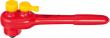 HAZET Umschaltknarre ∙ schutzisoliert 8816KV ∙ 3/8 Zoll (10 mm) Vierkant massiv ∙ Länge: 194 mm Produktbild img1 S