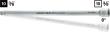 HAZET Verlängerung ∙ schwenkbar 8822-10 ∙ 3/8 Zoll (10 mm) Vierkant hohl ∙ 3/8 Zoll (10 mm) Vierkant massiv ∙ Länge: 254 mm Produktbild img2 S