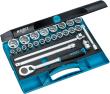 HAZET Steckschlüssel Satz 900 ∙ 1/2 Zoll (12,5 mm) Vierkant hohl ∙ Außen Sechskant-Tractionsprofil ∙ 25-teilig ∙ 10 – 32 Produktbild img1 S