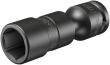 HAZET Schlag-, Maschinenschrauber Verlängerung 917S-3 ∙ 1/2 Zoll (12,5 mm) Vierkant hohl ∙ 1/2 Zoll (12,5 mm) Vierkant massiv ∙ Länge: 75 mm Produktbild img2 S