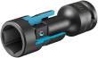 HAZET Schlag-, Maschinenschrauber Verlängerung 917S-3 ∙ 1/2 Zoll (12,5 mm) Vierkant hohl ∙ 1/2 Zoll (12,5 mm) Vierkant massiv ∙ Länge: 75 mm Produktbild img3 S