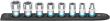 HAZET SmartRail ∙ Flexible Kunststoff-Steckleiste 900-SR/8 ∙ 1/2 Zoll (12,5 mm) Vierkant hohl ∙ 8-teilig ∙ 10 ∙ 13 ∙ 16 ∙ 17 ∙ 18 ∙ 19 ∙ 22 ∙ 24 Produktbild img1 S