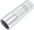 HAZET Steckschlüsseleinsatz 900TZ-24 ∙ 1/2 Zoll (12,5 mm) Vierkant hohl ∙ Außen Doppelsechskant-Tractionsprofil ∙ SW 24 mm Produktbild img1 S