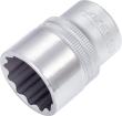 HAZET Steckschlüsseleinsatz 900Z-23 ∙ 1/2 Zoll (12,5 mm) Vierkant hohl ∙ Außen Doppelsechskant-Tractionsprofil ∙ SW 23 mm Produktbild img1 S