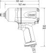 HAZET HAZET Schlagschrauber 9012EL-SPC ∙ Lösemoment maximal [Nm]: 1700 Nm ∙ 1/2 Zoll (12,5 mm) Vierkant massiv ∙ Hochleistungs-Doppelhammer-Schlagwerk Produktbild img5 S