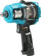 HAZET Twin Turbo Schlagschrauber 9013TT ∙ Lösemoment maximal [Nm]: 4100 Nm ∙ 3/4 Zoll (20 mm) Vierkant massiv ∙ Hochleistungs-Doppelhammer-Schlagwerk Produktbild img6 S