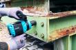 HAZET Twin Turbo Schlagschrauber 9013TT ∙ Lösemoment maximal [Nm]: 4100 Nm ∙ 3/4 Zoll (20 mm) Vierkant massiv ∙ Hochleistungs-Doppelhammer-Schlagwerk Produktbild img2 S