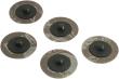 HAZET Schleifpads ∙ ⌀ 50 mm ∙ Körnung 120 9033-11-S120 ∙ 5-teilig Produktbild img1 S
