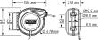 HAZET Schlauchaufroller ∙ 15 m ∙ 13 mm Innen-⌀ 9040N-13 ∙ 15 m Produktbild img2 S