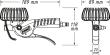 HAZET Reifenfüll-Messgerät 9041P-1 ∙ L x B x H: 189 mm x 120 mm x 89 mm Produktbild img4 S
