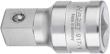 HAZET Verlängerung 917-1 ∙ 1/2 Zoll (12,5 mm) Vierkant hohl ∙ 1/2 Zoll (12,5 mm) Vierkant massiv ∙ Länge: 45 mm Produktbild img1 S
