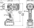 HAZET HAZET Akku Schlagschrauber 9212-1000LB/3 ∙ Lösemoment maximal [Nm]: 1400 Nm ∙ 1/2 Zoll (12,5 mm) Vierkant massiv ∙ 3-teilig Produktbild img9 S