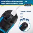 HAZET Bit Akkuschrauber Satz ∙ Mini 9230B-1 ∙ Lösemoment maximal [Nm]: 4.5 Nm ∙ Innen TORX® Profil, Pozidriv Profil PZ, Innen Sechskant Profil, 1/4 Zoll (6,3 mm) Sechskant hohl ∙ 7-teilig ∙ 4 ∙ PZ1 ∙ PZ2 ∙ T20 Produktbild img4 S