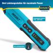 HAZET Akku-Stabschrauber 9230B-2 ∙ Lösemoment maximal [Nm]: 5 Nm ∙ 1/4 Zoll (6,3 mm) Sechskant hohl Produktbild img4 S