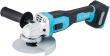 HAZET Akku-Winkelschleifer ⌀ 125&nbsp;mm ∙ 18 Volt ∙ Grundgerät 9533-10 ∙ L x B x H: 295 mm x 75 mm x 120 mm Produktbild img1 S