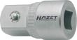 HAZET Vergrößerungsstück 958-1 ∙ 1/2 Zoll (12,5 mm) Vierkant hohl ∙ 3/4 Zoll (20 mm) Vierkant massiv ∙ Länge: 50 mm Produktbild img1 S