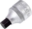 HAZET Schraubendreher-Steckschlüsseleinsatz 985-10 ∙ 1/2 Zoll (12,5 mm) Vierkant hohl ∙ Innen Sechskant Profil ∙ SW 10 mm Produktbild img1 S