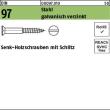 Reyher DIN 97 Stahl galvanisch verzinkt Senk-Holzschrauben mit Schlitz Produktbild img1 S
